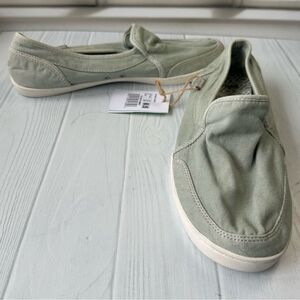 NWT Women's Sanuk PAIR O DICE Casual Slip On Sneakers HARBOR MIST Shoes Sz 8.5